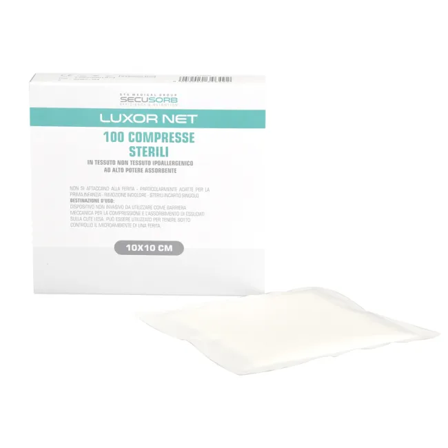 Comprese din material nețesut fără fire radiopace 10 × 10 cm, 60 cutii x 100 comprese