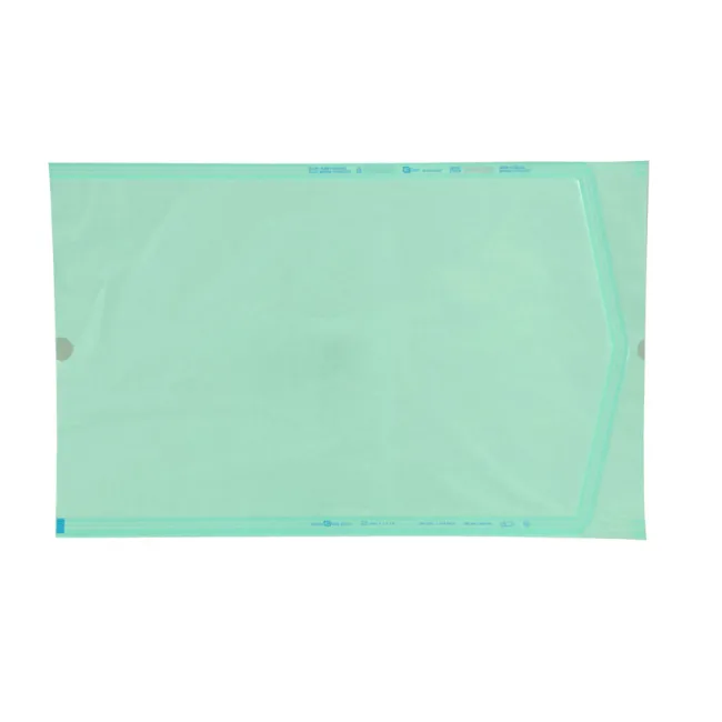 Pungi plate pentru sterilizare Eline 250 × 400 mm, cu indicatori de culoare (cutie 500 buc)