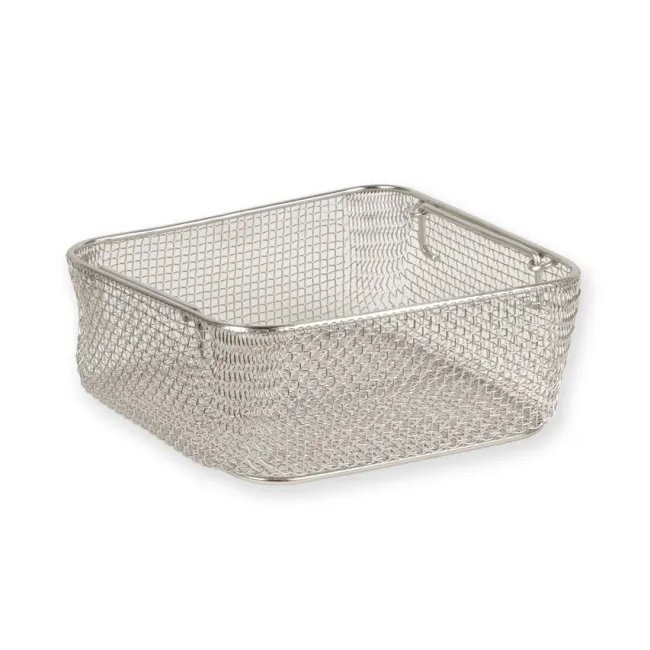 Coș din sârmă din oțel inoxidabil 255 × 245 mm, înălțime 100 mm (1 buc)
