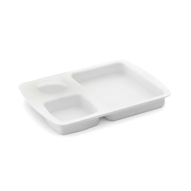 Tavă compartimentată pentru transport containere și deșeuri spitalicești 35 × 24,5 × 4,4 cm (cutie 24 buc)