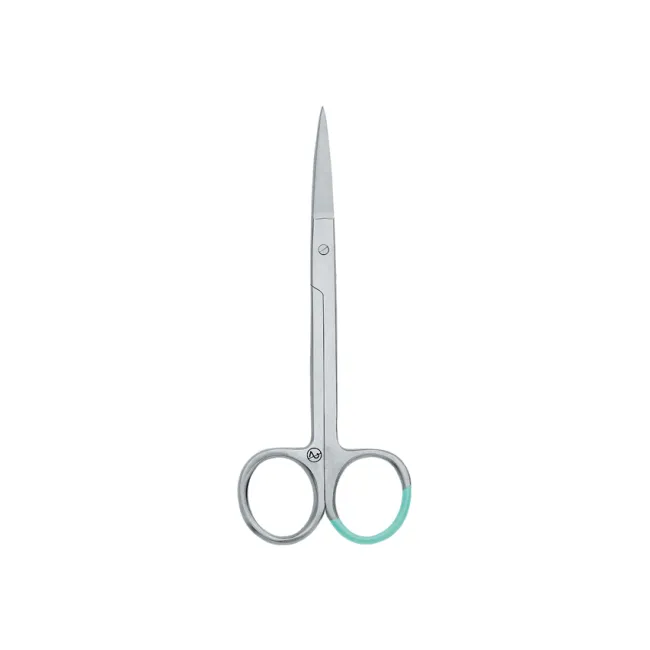 Foarfece Iris drepte sterile de unică folosință 11,5 cm (cutie 25 buc)
