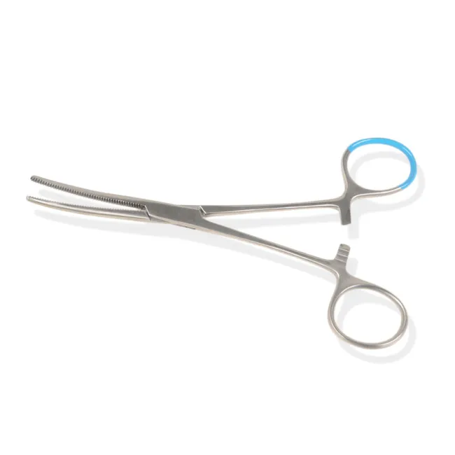 Pense Pean sterile, curbe, 16 cm (cutie 25 buc)