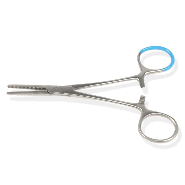Pense Spencer Wells sterile, drepte, 13 cm (cutie 25 buc)