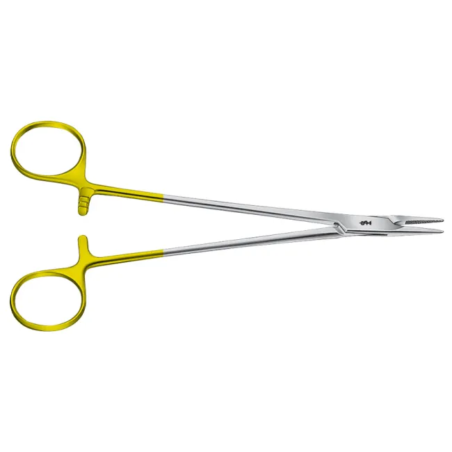 Portac de ace chirurgical Aesculap Hegar-Mayo TC Durogrip drept 15 cm