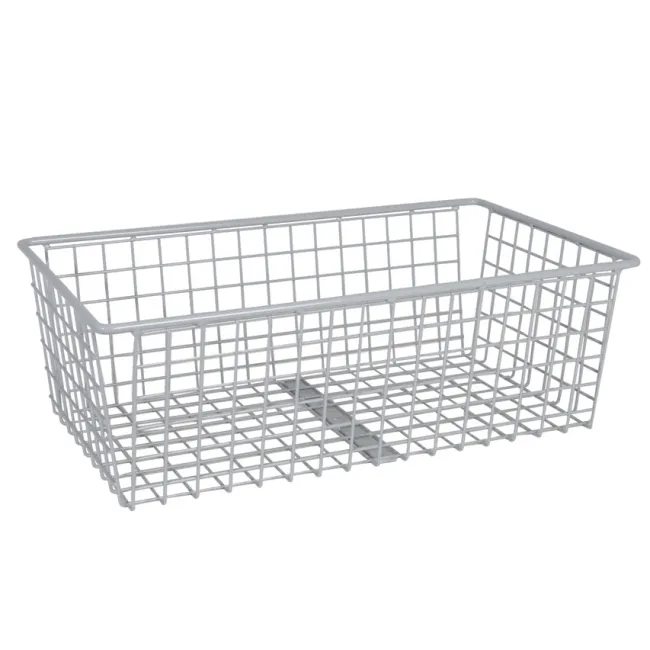Coș din oțel cromat pentru targă de salon 44760 (1 buc)