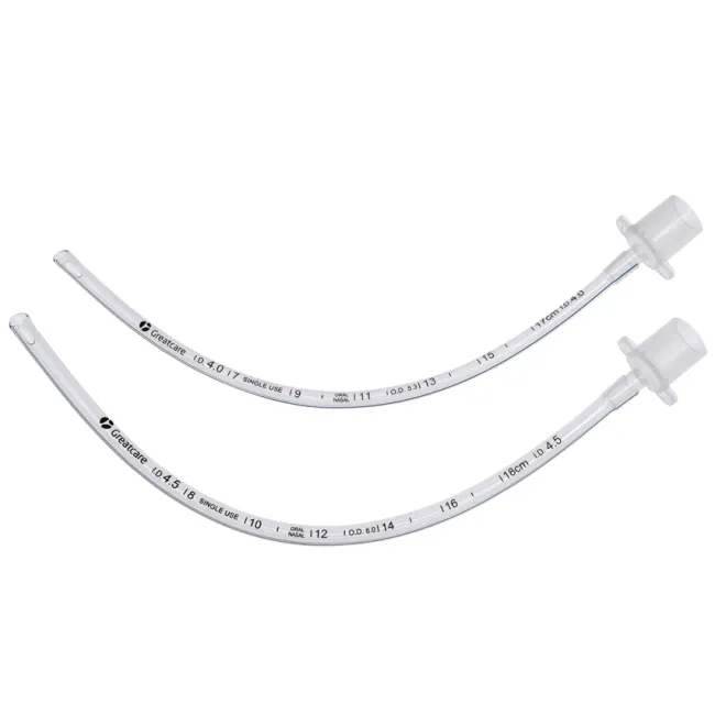 Tub endotraheal fără manșetă diametru 4 mm, PVC steril, termosensibil (cutie 100 buc)