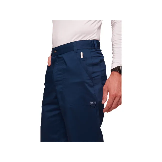 Pantaloni medicali bărbați Cherokee Revolution, mărimea M, bleumarin (1 buc)