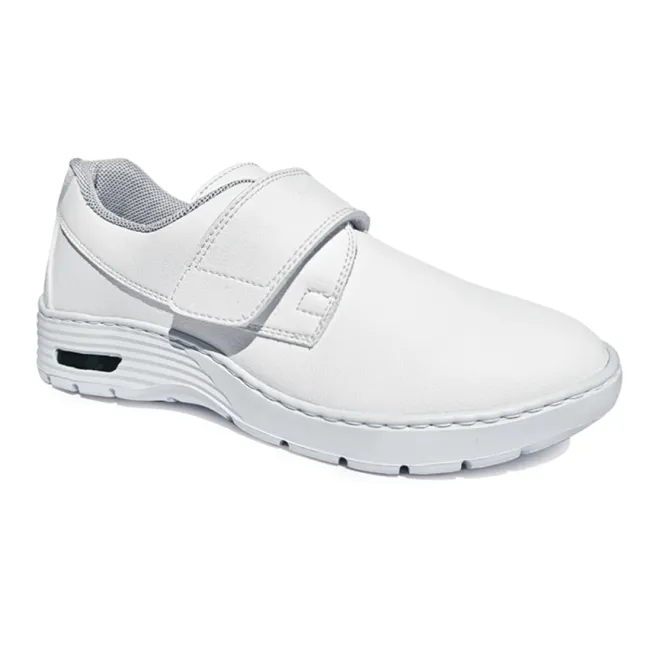Pantofi de protecție profesionali HF200 cu arici, albi, mărimea 39 (pereche)