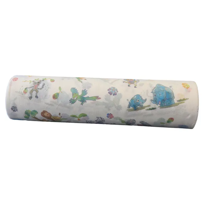 Rolă hârtie pediatrică decorată 2 straturi microgofrat 46 m × 50 cm (9 role)