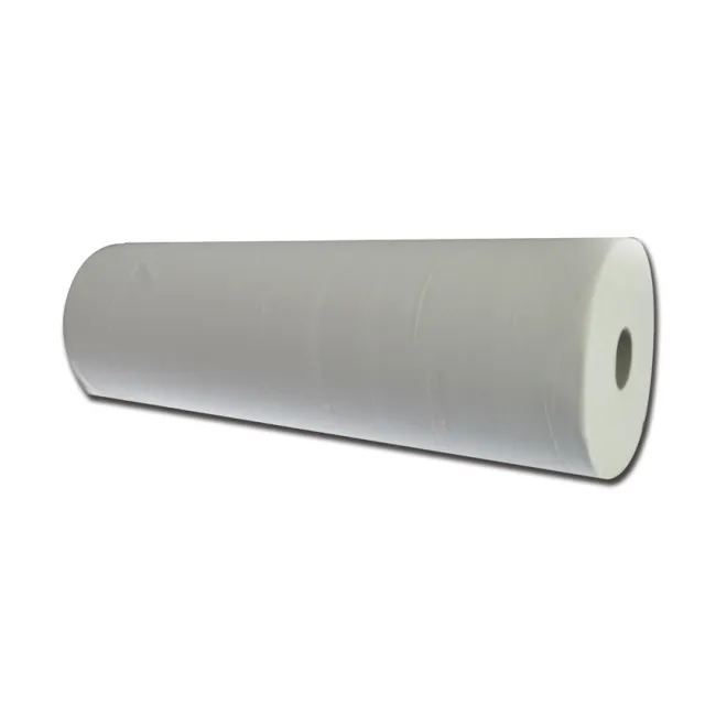 Rolă hârtie pentru canapea examinare 2 straturi microgofrat 100 m × 50 cm (6 role)