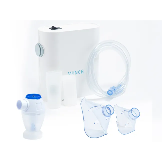 Nebulizator cu piston MYNEB, compact și silențios, 0,45 ml/min (1 buc)