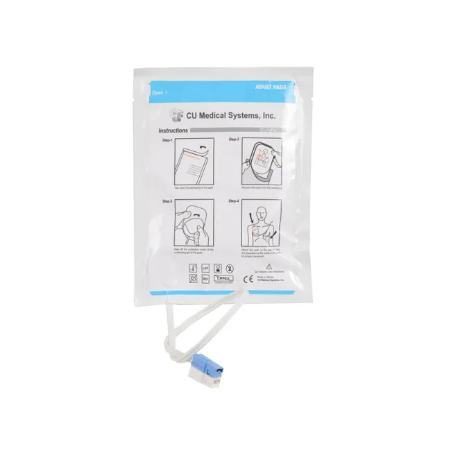 Electrozi adulți de unică folosință pentru defibrilator I-Pad CU Medical System (kit 2 buc)