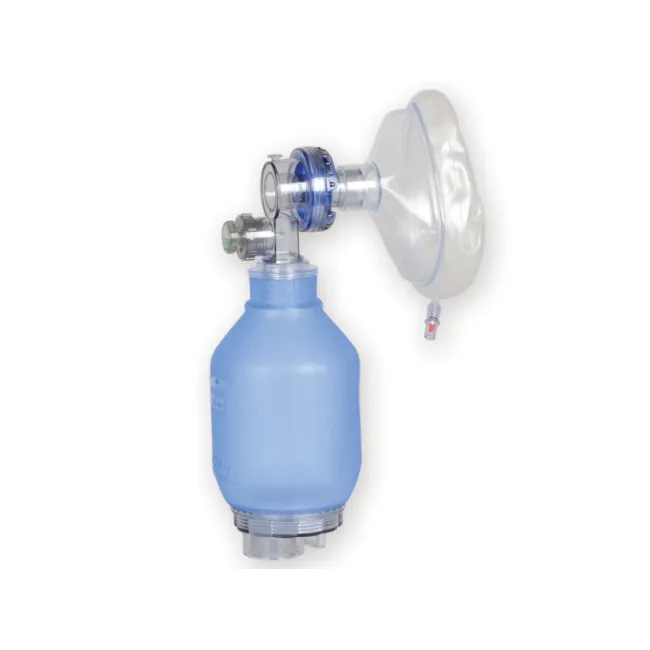 Balon resuscitator din silicon pentru copii, cu mască N°3, autoclavabil 134°C, volum 500 ml