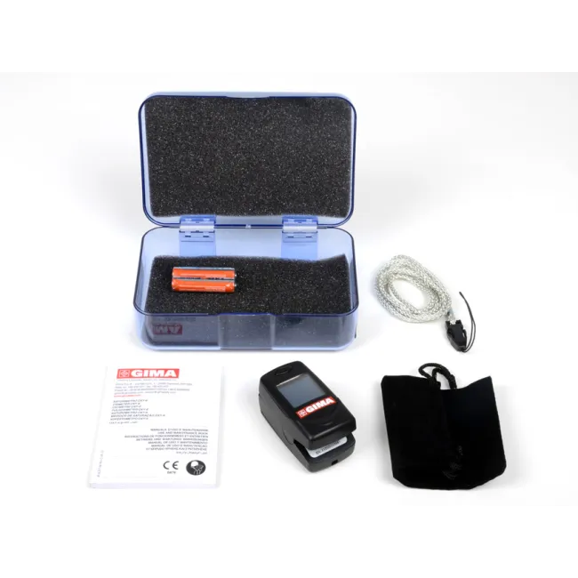Pulsoximetru de deget OXY-6 cu display color, pentru SpO2 și puls (1 buc)