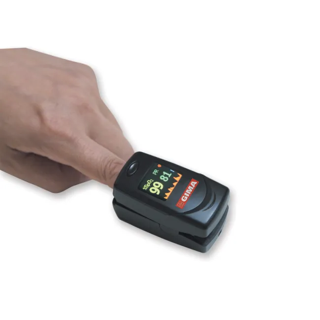 Pulsoximetru de deget OXY-6 cu display color, pentru SpO2 și puls (1 buc)