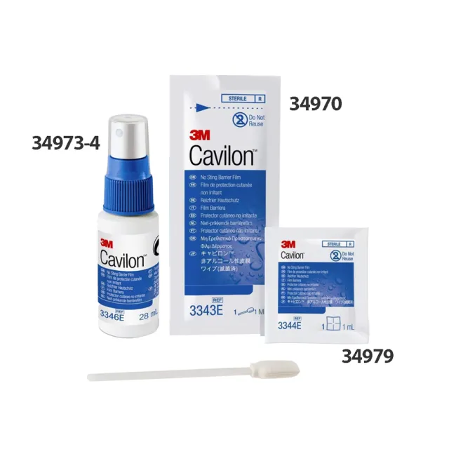 Cavilon 3M Film Barieră Protector fără Alcool, aplicator spumă 1 ml (cutie 25 buc)