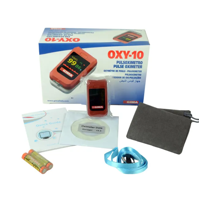 Pulsoximetru profesional OXY-10 cu Bluetooth și sonde pediatrice