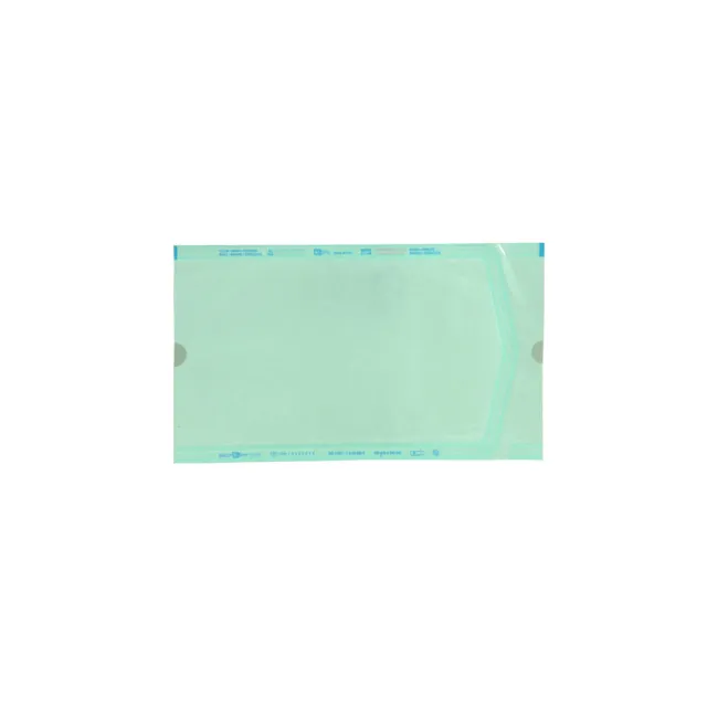Pungi plate pentru sterilizare Eline 150 × 250 mm, cu indicatori de culoare (cutie 1000 buc)