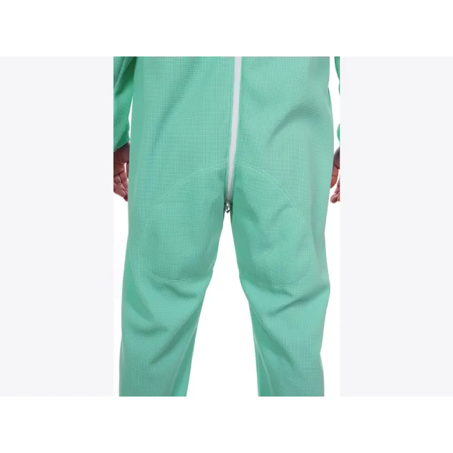 Costum anti-manipulare pentru pacienți Premium, mărimea XL, reutilizabil, verde (1 buc)
