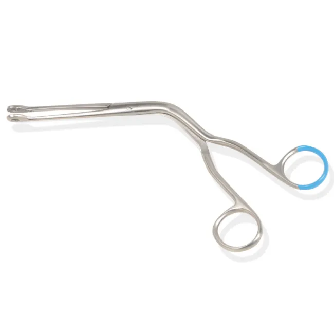 Pensă Magill sterilă 20 cm pentru copii din oțel inoxidabil (cutie 10 buc)