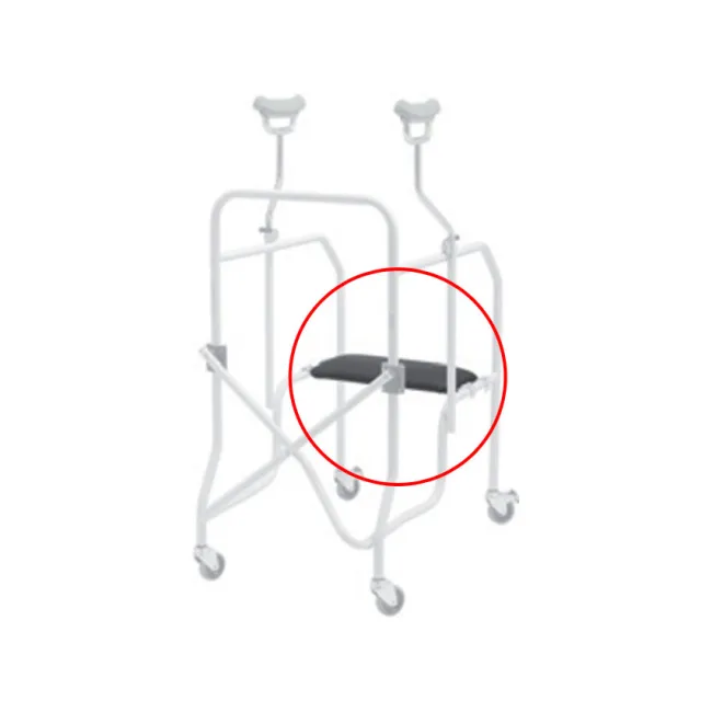 Scaun tapisat pentru cadru de mers axilare pliabil 43136 (1 buc)