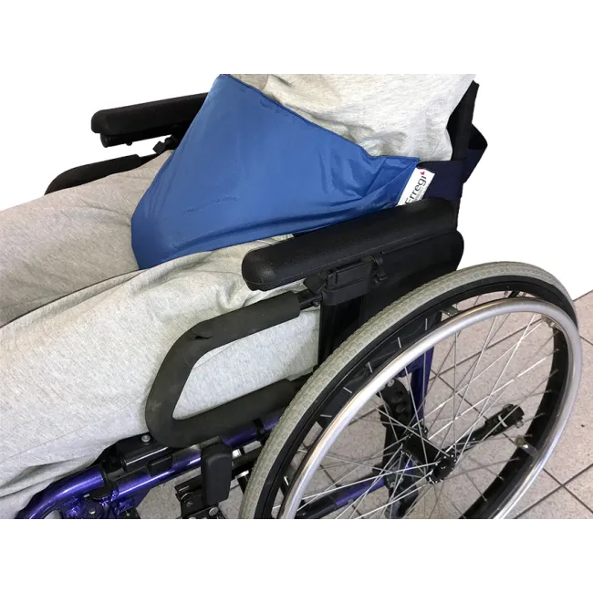 Centură pelvină Premium cu închidere cu buton acetal pentru scaune cu rotile, comode și fotolii