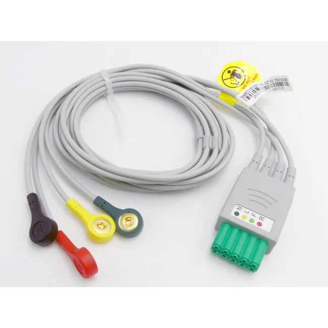 Cablu ECG cu 4 derivații pentru monitorul 54400 – piesă de schimb (necesită cablu 54407)