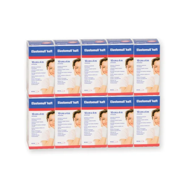 Bandaj elastic coeziv Elastomull Haft 4 m × 10 cm (cutie 10 buc)