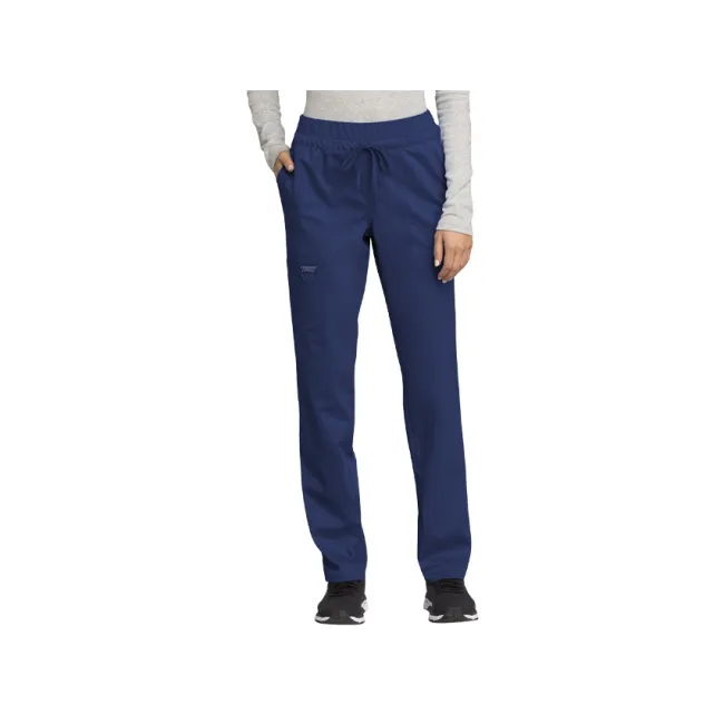 Pantaloni medicali damă Cherokee Revolution cu șnur în talie, mărimea XXS, bleumarin (1 buc)
