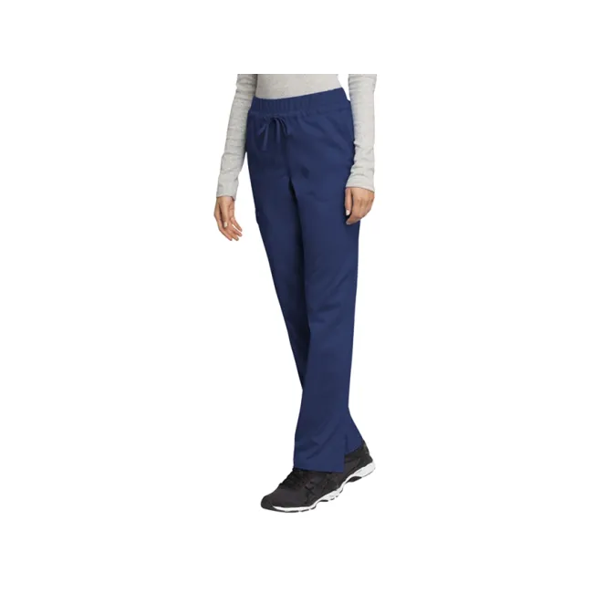 Pantaloni medicali damă Cherokee Revolution cu șnur în talie, mărimea L, bleumarin (1 buc)