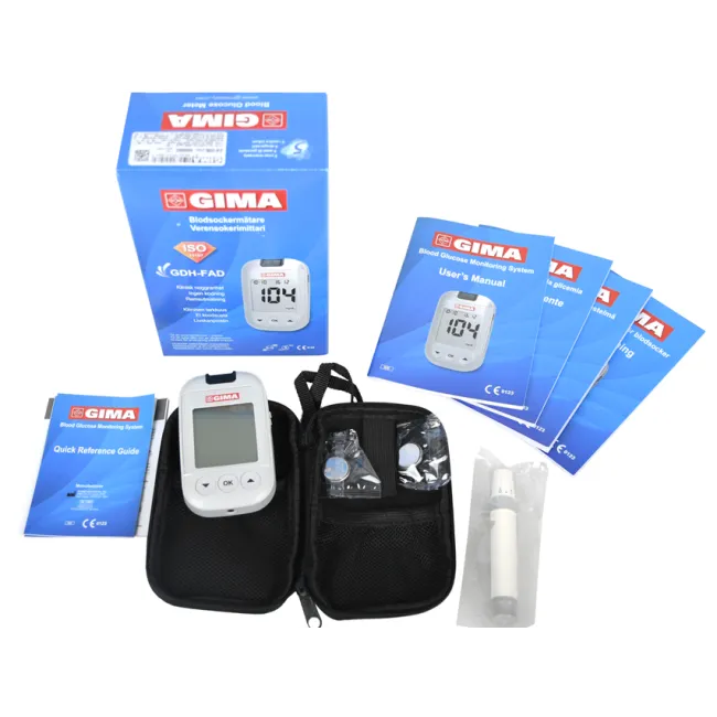 Glucometru GIMA mg/dL cu dispozitiv de înțepare (1 buc)