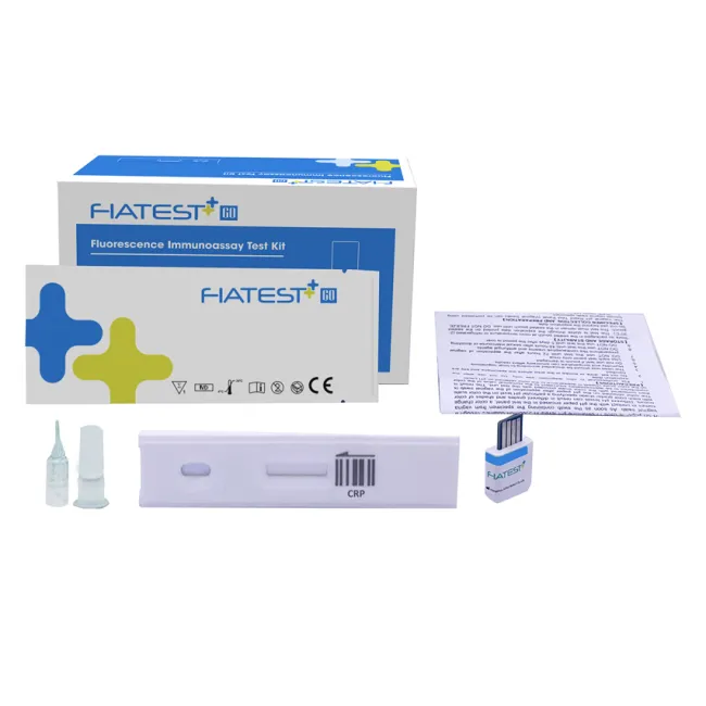 Casete test CRP (proteină C-reactivă) pentru analizor imunofluorescență (cutie 10 buc)