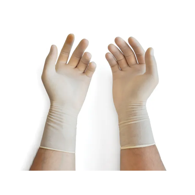 Mănuși chirurgicale sterile din latex, fără pudră, mărimea 7 (50 perechi)