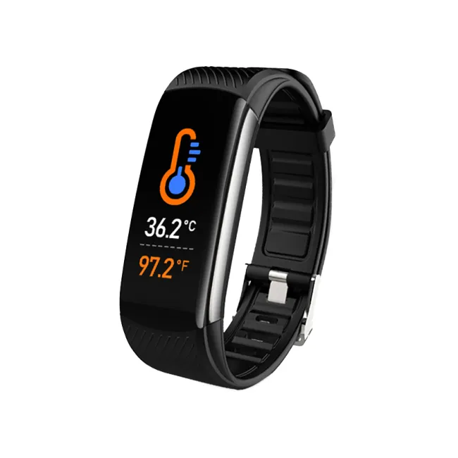 Brățară fitness Fitband Plus cu monitorizare 6 parametri de sănătate și 5 activități sportive