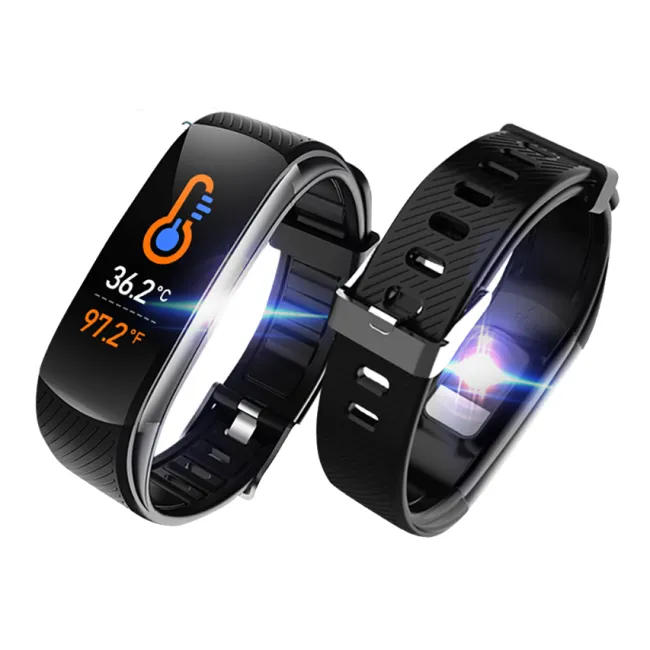 Brățară fitness Fitband Plus cu monitorizare 6 parametri de sănătate și 5 activități sportive