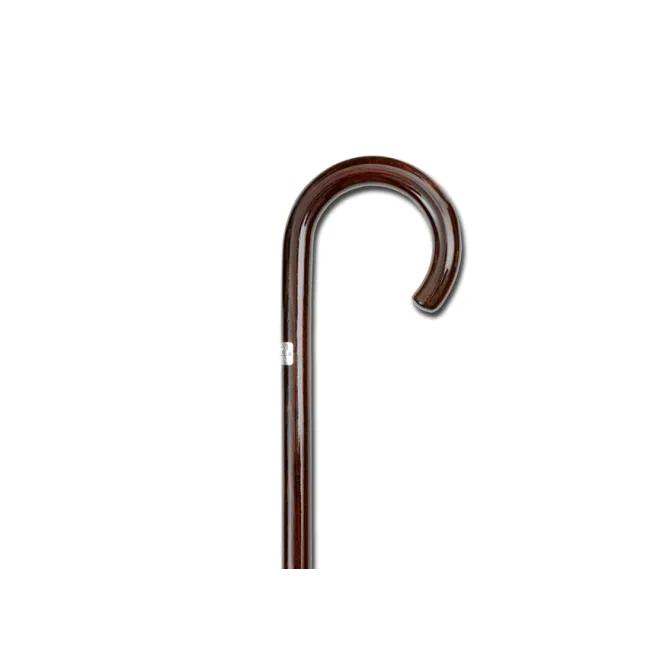 Baston din lemn de fag Giotto cu mâner curbat pentru femei, maro, 92 cm (1 buc)