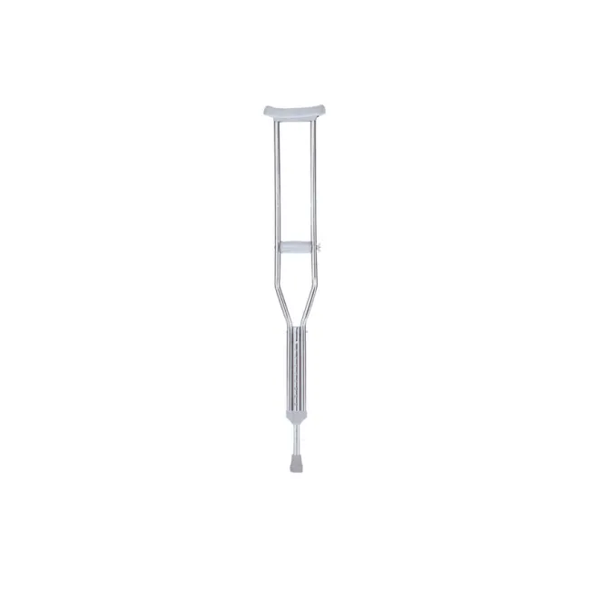 Cârjă axilară T-Bar, dimensiune medie, reglabilă 112–132 cm