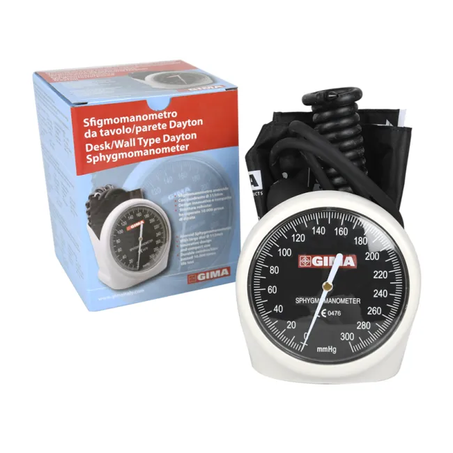 Tensiometru aneroid Dayton de birou cu coș pentru manșetă, cadran Ø 113 mm (1 buc)