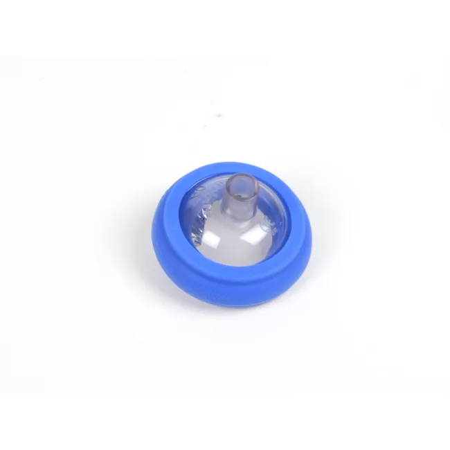 Mască facială din silicon Ambu Baby nr. 0A pentru nou-născuți și prematuri, albastră (1 buc)