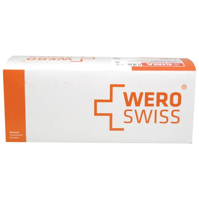Bandaj elastic adeziv 10 cm × 2,5 m, fără latex (cutie 10 buc)