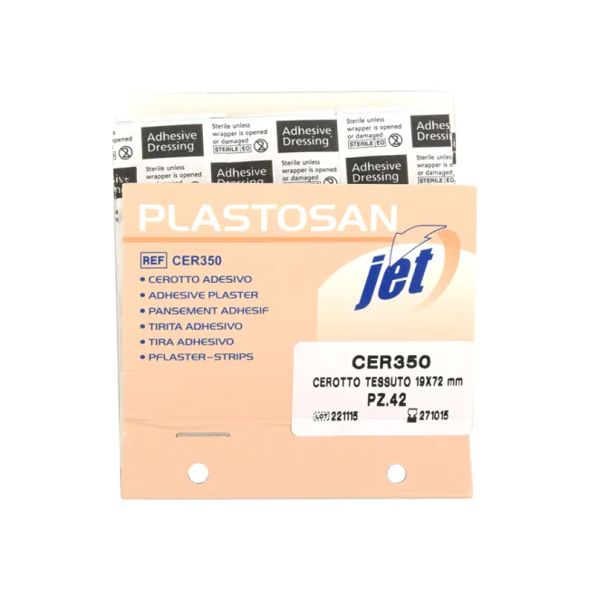 Refill plasturi textili 19 × 72 mm pentru dispenser (cutie 6 buc)