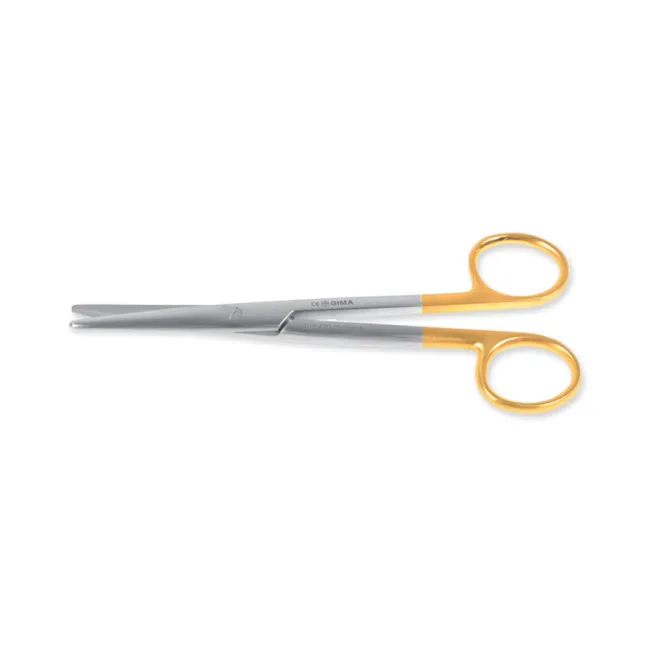 Foarfece chirurgicale Mayo Stille cu carbură de tungsten, drepte, vârf rotunjit, 15 cm (1 buc)