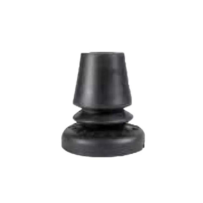 Bobiță de cauciuc pentru baston/cârjă, tub 19 mm, bază 55 mm (cutie 2 buc)
