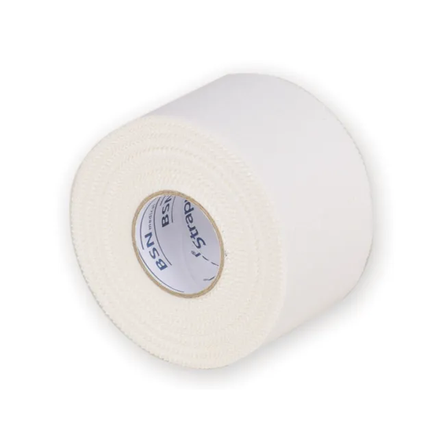Bandaj adeziv inelastic Strappal Sport Tape 10 m × 4 cm (cutie 24 buc)