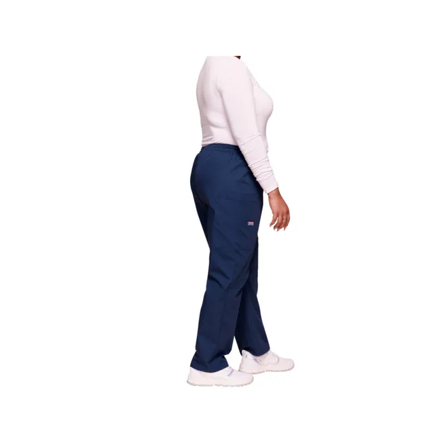 Pantaloni medicali damă Cherokee Originals, talie medie, bleumarin, XS (1 buc)
