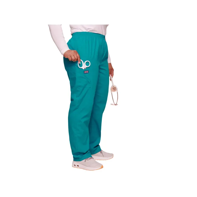 Pantaloni medicali damă Cherokee Originals, mărimea M, albastru teal