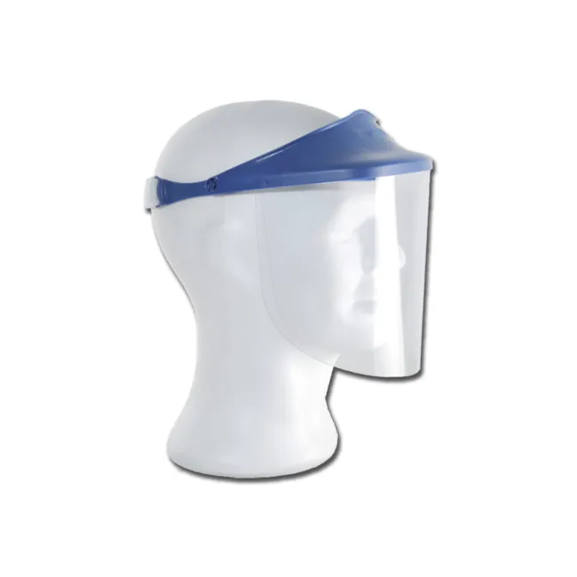 Vizor de protecție reglabil cu rotație 90° și tratament antiaburire