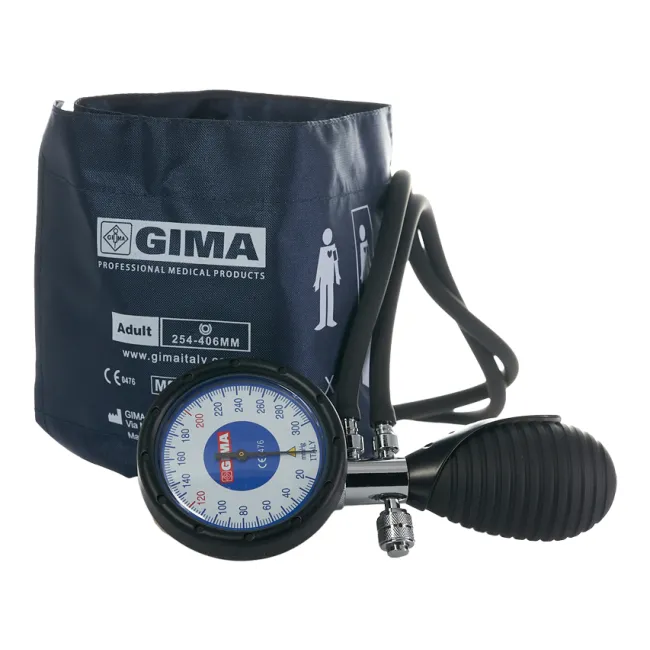 Tensiometru mecanic aneroid ROMA cu 2 tuburi, manometru Ø 60 mm și husă de transport (1 buc)