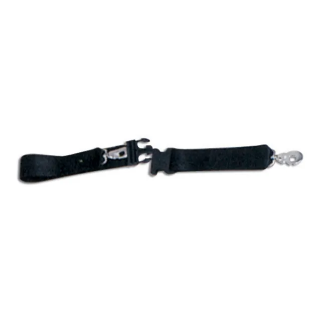 Curea de imobilizare neagră 2 piese cu cataramă din plastic pentru plăci spinale 5 × 213 cm (1 buc)