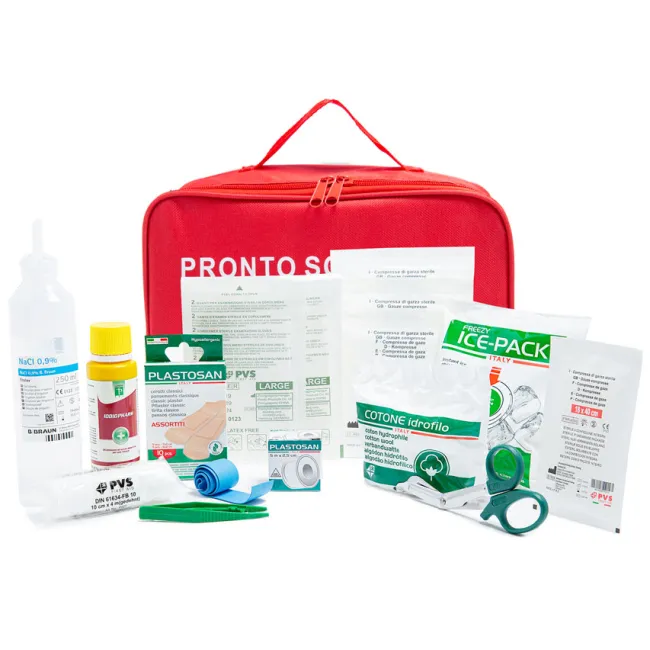Geantă MIZAR din nylon pentru kit de prim ajutor, 250 × 180 × 90 mm